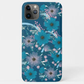 Floral Pattern Hoesje-Mate iPhone Case (Achterkant)