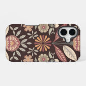 Floral Pattern iPhone 16 Hoesje (Achterkant horizontaal)