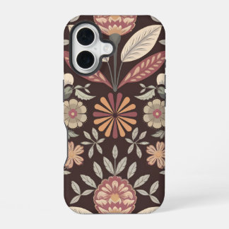 Floral Pattern iPhone 16 Hoesje