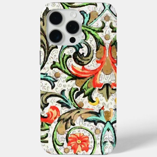  Floral Pattern iPhone Case-Mate iPhone Case (Achterkant)