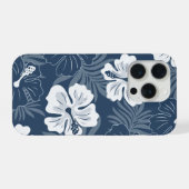 Floral pattern iPhone hoesje (Achterkant horizontaal)