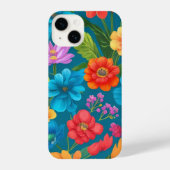 Floral Pattern iPhone Hoesje (Achterkant)