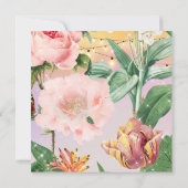 Floral Pattern Kaart (Achterkant)