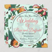 Floral Pattern Kaart (Voorkant / Achterkant)