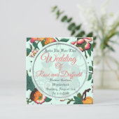 Floral Pattern Kaart (Staand voorkant)