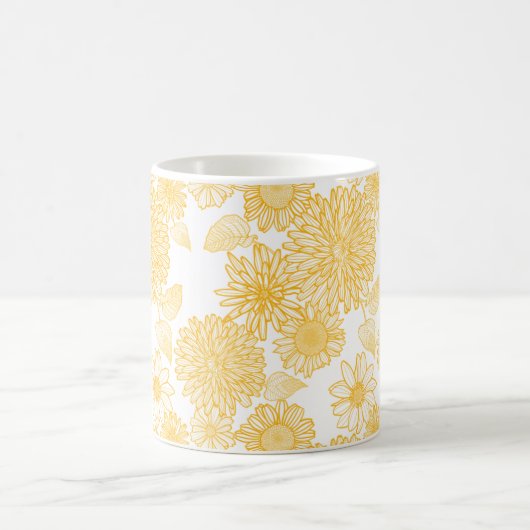 Floral Pattern Koffiemok (Center)