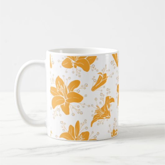 Floral Pattern  Koffiemok (Links)
