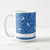 Floral Pattern Koffiemok (Links)