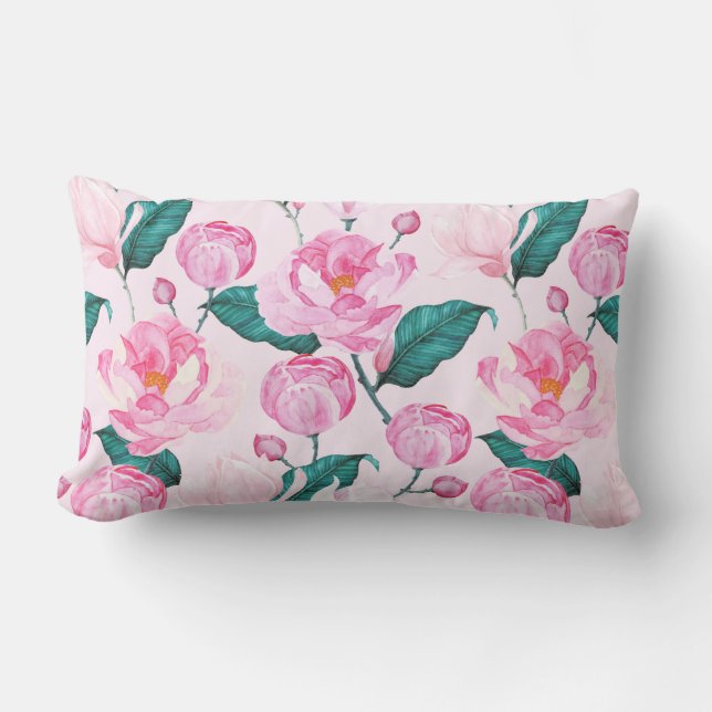 Floral Pattern Kussen (Voorkant)