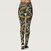  Floral Pattern Leggings (Achterkant)
