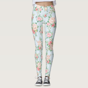 Floral Pattern Leggings