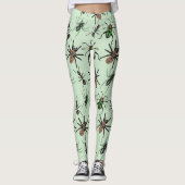  Floral Pattern Leggings (Voorkant)