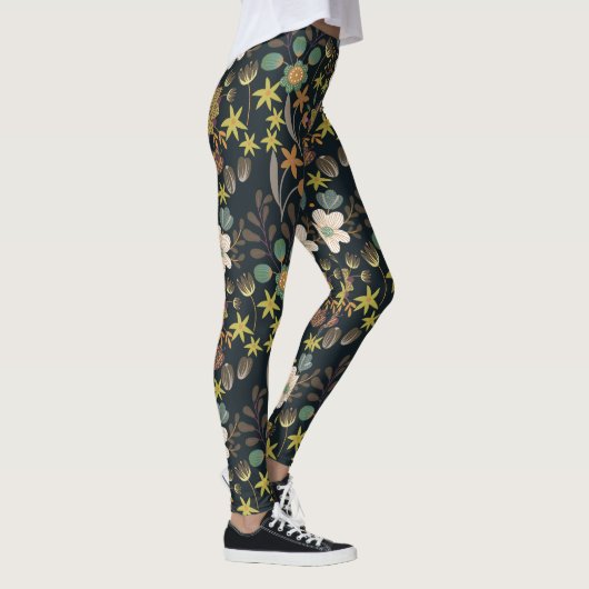 Floral Pattern Leggings (Rechts)