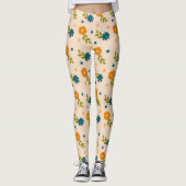 Floral Pattern Leggings (Voorkant)