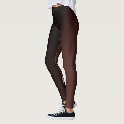 Floral Pattern-Leggings Leggings (Links)