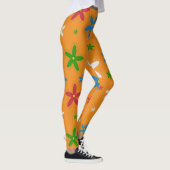 Floral Pattern-Leggings Leggings (Rechts)