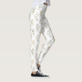 Floral Pattern-Leggings Leggings (Rechts)
