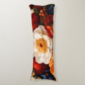 Floral Pattern Lichaamskussen (Voorkant Verticaal)