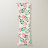 Floral Pattern Lichaamskussen (Voorkant Verticaal)