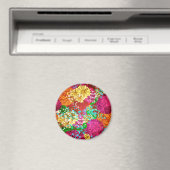 Floral Pattern Magneet (Insitu (Vaatwasser))