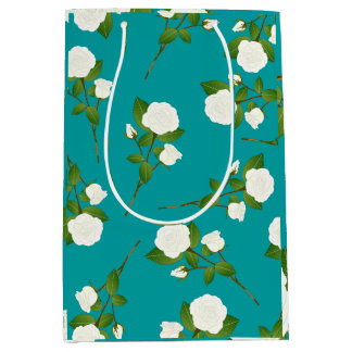  Floral Pattern Medium Cadeauzakje