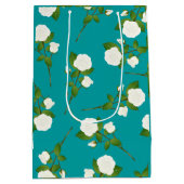  Floral Pattern Medium Cadeauzakje (Achterkant)