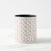 "Floral Pattern Mok" voor koffie of thee Mok (Midden)