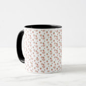 "Floral Pattern Mok" voor koffie of thee Mok (Voorkant links)