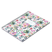 Floral Pattern Name DIY Titel Floral Prayer Notitieboek (Linkerzijde)