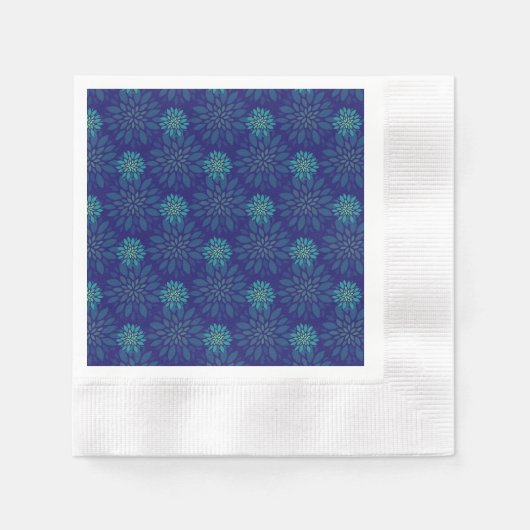 Floral Pattern Napkins Servet (Voorkant)