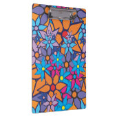 Floral Pattern Pop Art. 5 Klembord (Rechts)