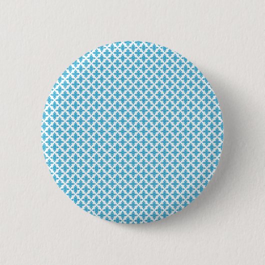 Floral Pattern Ronde Button 5,7 Cm (Voorkant)