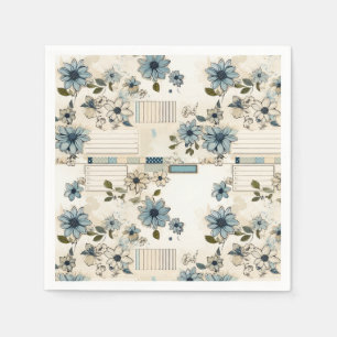  Floral Pattern Servet