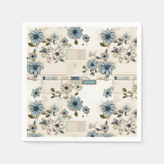 Floral Pattern Servet (Voorkant)