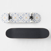 Floral Pattern Skateboard (Horizontaal)