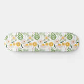 Floral Pattern Skateboard (Horizontaal)