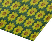Floral Pattern Snijplank (Hoek)