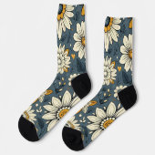  Floral Pattern Sokken (Links)