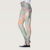 Floral Pattern States Map