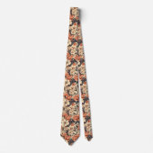 Floral Pattern Stropdas (Voorkant)