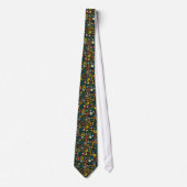 Floral Pattern Stropdas (Voorkant)