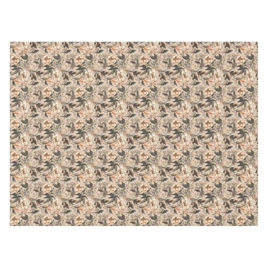 Floral Pattern Tablecloth Tafelkleed (Voorkant (Horizontaal))