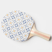 Floral Pattern Tafeltennisbatje (Zijkant)