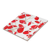 Floral Pattern Tegeltje (Zijkant)