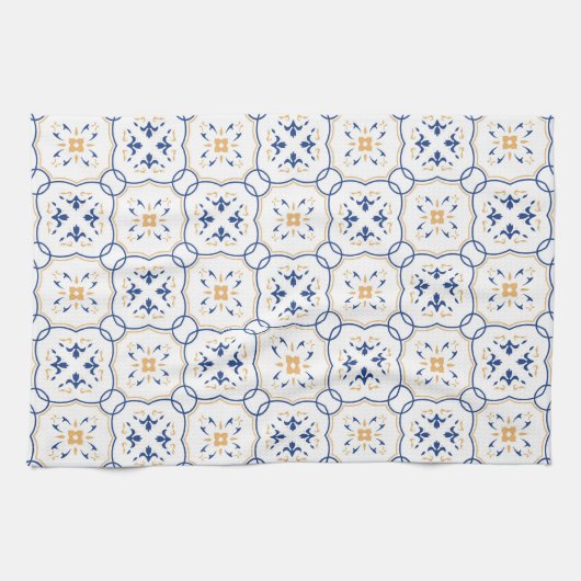 Floral Pattern Theedoek (Horizontaal)