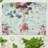  Floral Pattern Theedoek (Gevouwen)