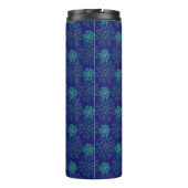 Floral Pattern Thermal Tumbler Thermosbeker (Achterkant)