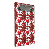 Floral pattern  throw blanket mini klembord (Schuin)