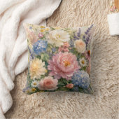 Floral Pattern Throw Pillow Cover Kussen (Deken)