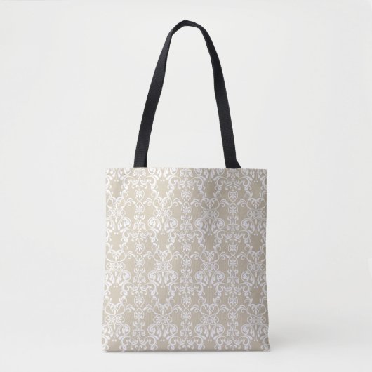 Floral Pattern Tote Bag (Voorkant)